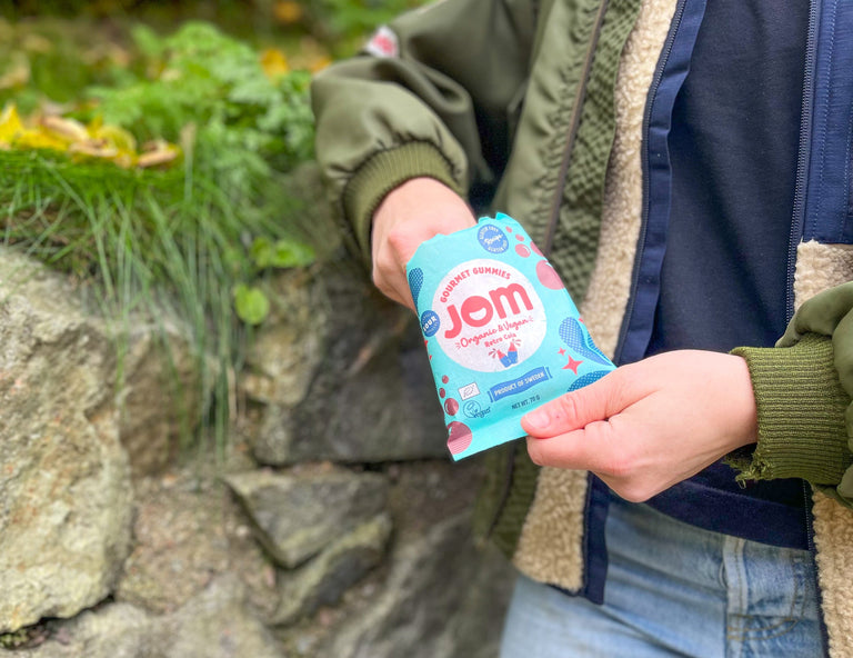 Organic Vegan Allergen Free Sour Retro Cola Candy Gummies JOM